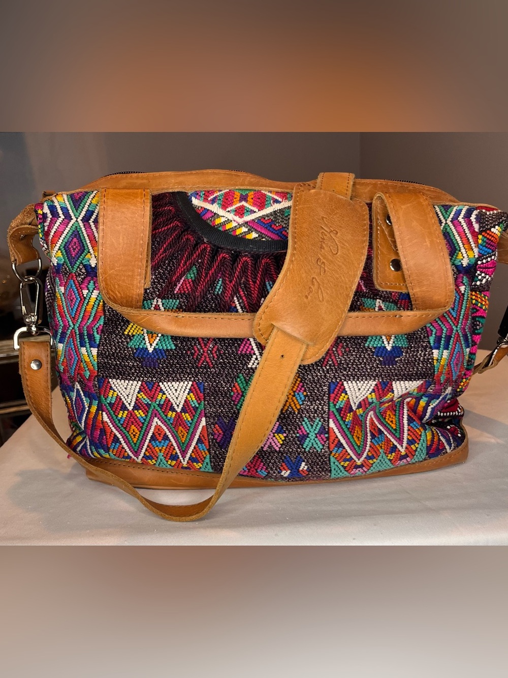 Nena & Co. One of a Kind Cafe Leather